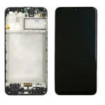 DISPLAY LCD ORIGINALE Samsung M315 Galaxy M31 NERO vetrino touch vetro schermo