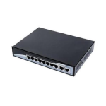 MACH POWER SWITCH 8*POE + 2*UPLINK GIGABIT 150W UP TO 250M SW-UG8P2L-069