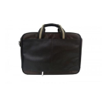 BORSA PER NOTEBOOK ADJ BS290 15.6'' VINTAGE BAG IN ECOPELLE CON TASCA POSTERIORE PER TROLLEY - COLORE MARRONE