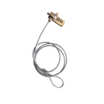 CAVO DI SICUREZZA CON LUCCHETTO A COMBINAZIONE PER NOTEBOOK