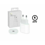 CARICABATTERIA DA PARETE ORIGINALE APPLE MHJ83ZM/A per iPhone 11 12 PRO BLISTER Alimentatore Rete Casa presa spina
