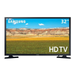 TV LED 32" SAMSUNG 32T4302 DVB-T2 HD READY SMART TV EUROPA BLACK