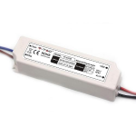 V-TAC VT-21030 ALIMENTATORE 30W 12V IMPERMEABILE IP67 A 1 USCITA CON CAVI A SALDARE - SKU 3271