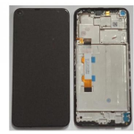 TOUCH SCREEN + LCD DISPLAY ASSEMBLATI + FRAME XIAOMI REDMI NOTE 9/10X NERO schermo vetro vetrino M2003J15SG