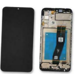 LCD DISPLAY TOUCH SCREEN+FRAME COMPATIBILE PER SAMSUNG GALAXY A02S SM A025G (FLAT NERA)