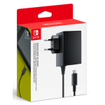 NINTENDO SWITCH CARICABATTERIA ORIGINALE AC ADAPTER CARICATORE ALIMENTATORE