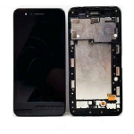 TOUCH SCREEN VETRO + DISPLAY LCD PER LG K9 2018 LM-X210EM LMX210EM NERO + FRAME