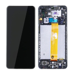 DISPLAY LCD ORIGINALE Samsung A022 Galaxy A02 NERO vetrino touch vetro schermo