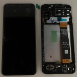DISPLAY LCD ORIGINALE Samsung A135 Galaxy A13 NERO vetrino touch vetro schermo