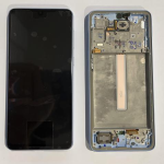 DISPLAY LCD ORIGINALE SAMSUNG A336 A33 5G BLUE BLU (SERVICE PACK)