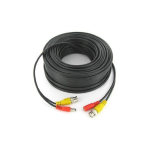 DAHUA WC146 - MATASSA DI CAVO COASSIALE MICRO + CAVO DI ALIMENTAZIONE DA 46MT CON BNC E JACK GIA' CRIMPATI - DAHUA