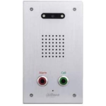 DAHUA VTT201 - EMERGENCY PHONE DAHUA, SENSORE CMOS 1/3" 1.3MP OTTICA PINHOLE, PULSANTI MECCANICO, MATERIALE ALLUMINIO, MONTAGGIO A PARETE, ALIM. 12-24V POE(802.3AF) MAX 8W