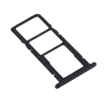 CARRELLO PORTA SIM per HUAWEI Y5 2019 tray carrellino scheda lettore NERO