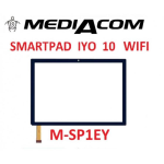 VETRO TOUCH SCREEN PER MEDIACOM SMARTPAD IYO 10 WIFI M-SP1EY NERO ORIGINALE