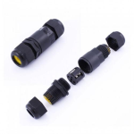 V-TAC VT-868 SCATOLA DI DERIVAZIONE CON 2 TERMINALI - COLORE NERO - SKU 5977