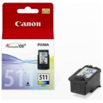 CANON CL-511 ink cartridge colour low capacity 9ml 240 pages 1-pack - 2972B001