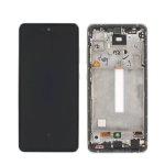 DISPLAY LCD ORIGINALE Samsung A525 A526 Galaxy A52 BIANCO vetrino touch vetro schermo