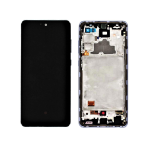 DISPLAY LCD ORIGINALE Samsung A725 A726 Galaxy A72 NERO vetrino touch vetro schermo
