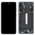 DISPLAY LCD ORIGINALE Samsung G990 Galaxy S21 FE GREY touch vetro schermo