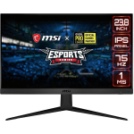 MONITOR MSI OPTIX G241V GAMING DISPLAY 75Hz. 1ms IPS LCD 23,8'' FHD 1920x1080p