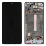 DISPLAY LCD ORIGINALE SAMSUNG A536 A53 5G BIANCO (SERVICE PACK)
