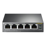 SWITCH POE 56W DESKTOP 5 PORTE GIGABIT, 4 PORTE POE 10/100/1000MBPS TP-LINK TL-SG1005P