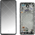 Display per Samsung A725F/A726F (Ori. Service Pack - Awesome White - Con frame)