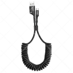 Cavo Baseus Fish Eye Spring (USB/Type-C - 100 CM - Nero)