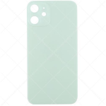 Vetro scocca posteriore per iPhone 12 mini (Compat. - Grado A - Verde)
