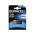 DURACELL - Batterie Specialistiche MX2500 AAAA ALCALINE 1,5V - confezione da 2 - 5000394041660 - SPE-MX2500