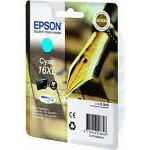 EPSON 16XL ink cartridge cyan high capacity 6.5ml 450 pages 1-pack blister without alarm - C13T16324012