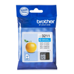 BROTHER LC3211C Cyan ink cartridge with a capacity of 200 pages - LC3211C