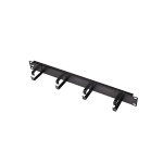 PANNELLO PASSACAVI AD ANELLI PER ARMADI RACK 19"