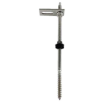 SUNKONG VITE DOPPIO FILETTO M10x300 IN ACCIAIO INOX + KIT VITERIA