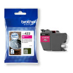 BROTHER LC-422 magenta ink cartridge standard capacity 550 pages 1-pack - LC422M