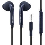 Cuffie Auricolari Originali Samsung Jack 3.5 Stereo Microfono EG920BB Nero Black