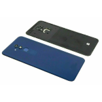 BACK COVER + CAMERA FRAME PER HUAWEI MATE 20 LITE SNE-LX1 BLU SCOCCA COPRIBATTERIA POSTERIORE