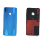 BACK COVER + CAMERA FRAME PER HUAWEI P20 LITE ANE-LX1 LX2 BLU SCOCCA COPRIBATTERIA POSTERIORE