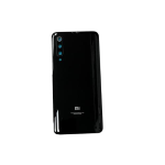BACK COVER + CAMERA FRAME PER XIAOMI MI 9 M1902F1G SCOCCA COPRIBATTERIA POSTERIORE BLACK NERO