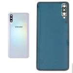 BACK COVER + CAMERA FRAME SAMSUNG A50 SM-A505 SCOCCA COPRIBATTERIA POSTERIORE WHITE BIANCO