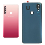 BACK COVER + CAMERA FRAME SAMSUNG A9 2018 A920 A920F SCOCCA COPRIBATTERIA POSTERIORE ROSA PINK