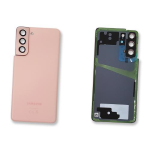 BACK COVER + CAMERA FRAME SAMSUNG S21 PLUS 5G G996B SCOCCA COPRIBATTERIA POSTERIORE PHANTOM PINK / ROSA