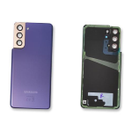 BACK COVER + CAMERA FRAME SAMSUNG S21 PLUS 5G G996B SCOCCA COPRIBATTERIA POSTERIORE PHANTOM VIOLET / VIOLA