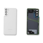 BACK COVER + CAMERA FRAME SAMSUNG S21 PLUS 5G G996B SCOCCA COPRIBATTERIA POSTERIORE PHANTOM WHITE / BIANCO