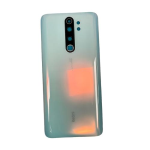 BACK COVER + CAMERA FRAME XIAOMI REDMI NOTE 8 PRO M1906G7G SCOCCA COPRIBATTERIA POSTERIORE BIANCO