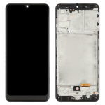 TOUCH SCREEN SCHERMO OLED PER SAMSUNG A31 SM-A315 F FN DS GALAXY VETRO LCD DISPLAY CON FRAME