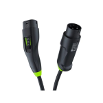 GREEN CELL HABU EVGC01 CAVO DI RICARICA PER VEICOLI ELETTRICI DA TIPO 2 11KW A PRESA CEE 16A TRIFASE (LUNGHEZZA 7M)