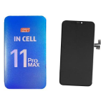 DISPLAY LCD ZY INCELL COF PER APPLE IPHONE 11 PRO MAX TOUCH SCREEN VETRO SCHERMO FRAME (IC INTERCAMBIABILE)
