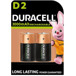 DURACELL - Batterie Ricaricabili MN1300 STAYCHARGED 3000mAh - 2 PK 5000394955998 - DUR1300R