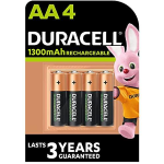 DURACELL - Batterie Ricaricabili MN1500 STAYCHARGED 1300mAh - 4 PK 5000394039254 - DUR1500R22